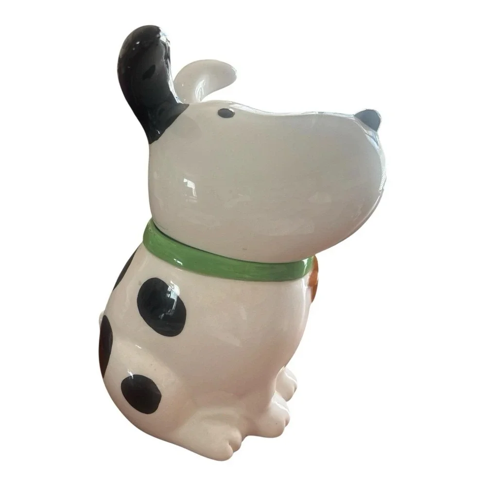 Target Home Bullseye Dog Ceramic Cookie Jar 2006 HTF Dog Treats Rare